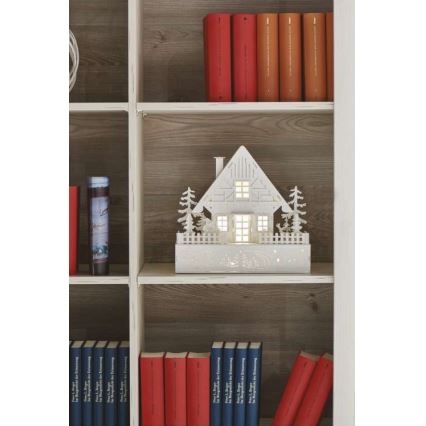 LED Karácsonyi dekoráció 5xLED/2xAA fehér