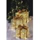 LED Karácsonyi dekoráció 72xLED/1,35W/230V arany