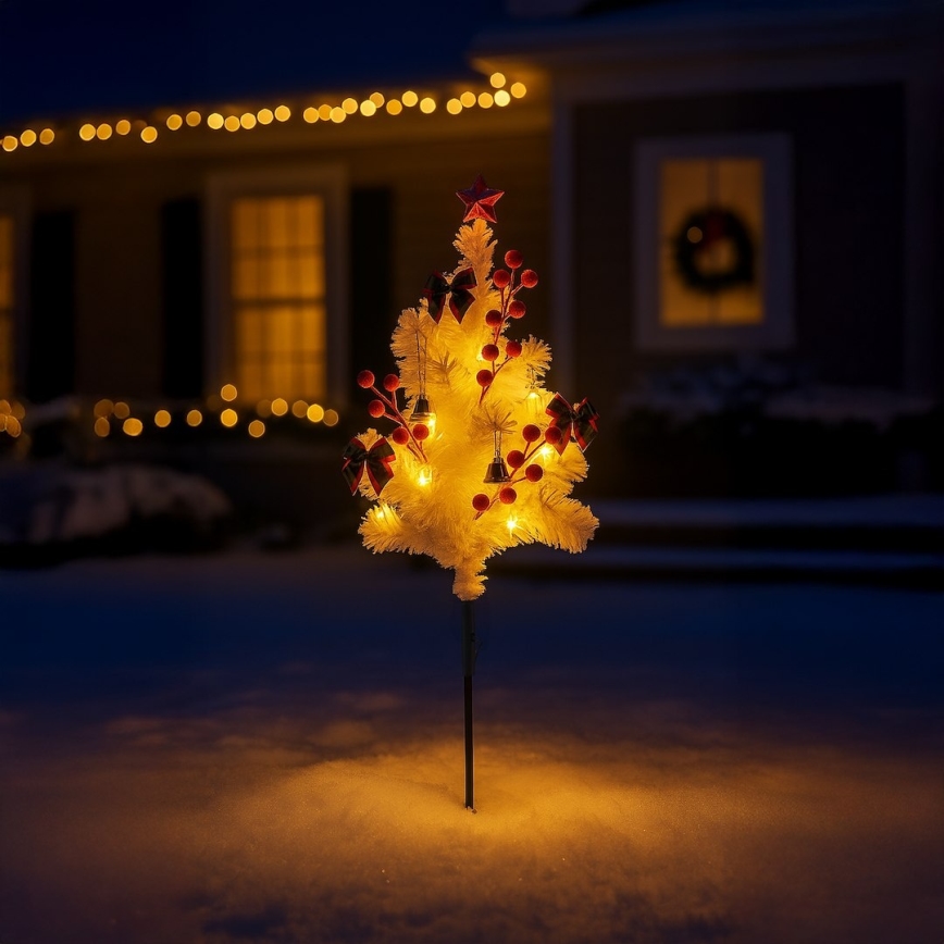 LED karácsonyi dekoráció LED/1W/230V 75 cm IP44 fehér