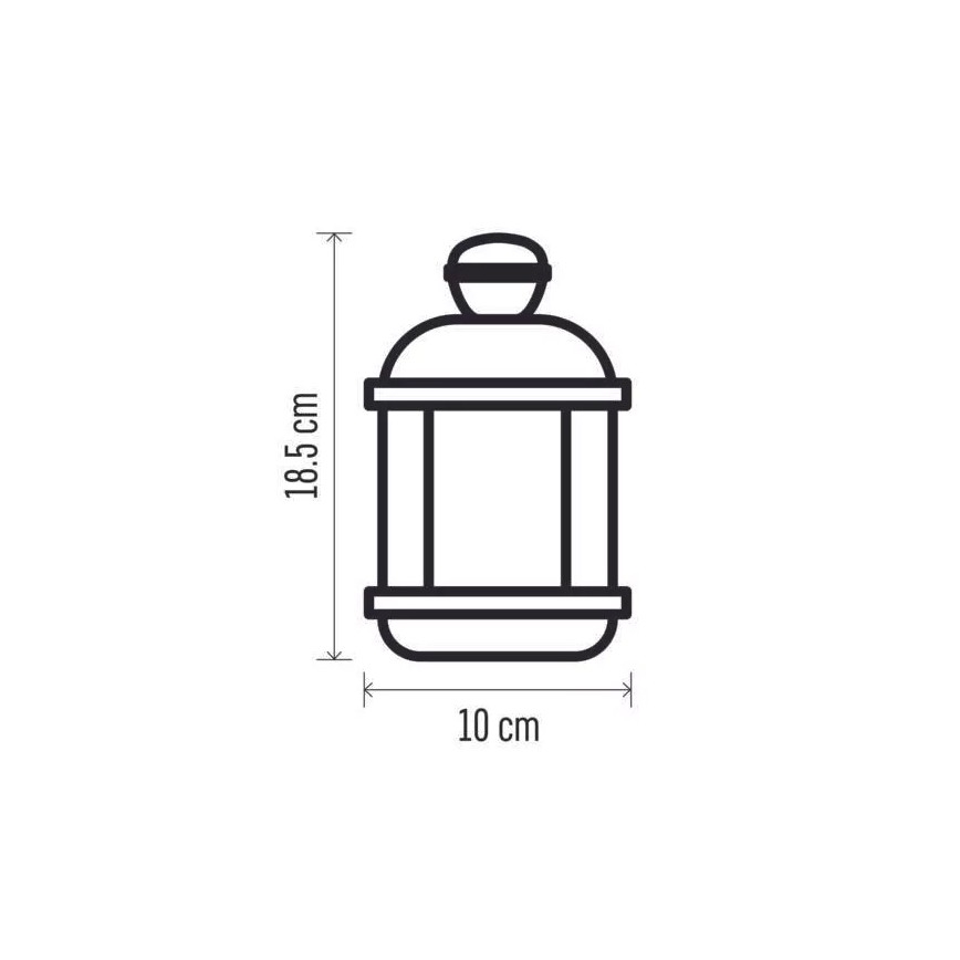 LED Karácsonyi dekoráció LED/1xCR2032 meleg fehér