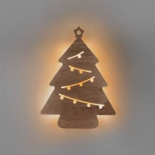 LED Karácsonyi dekoráció LED/2xAA karácsonyfa fa