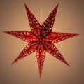 LED Karácsonyi dekoráció LED/3xAA csillag piros