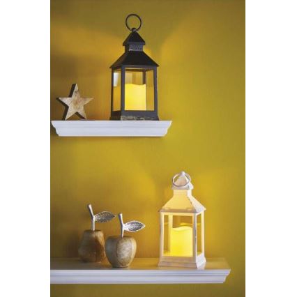 LED karácsonyi dekoráció LED/3xAAA fehér