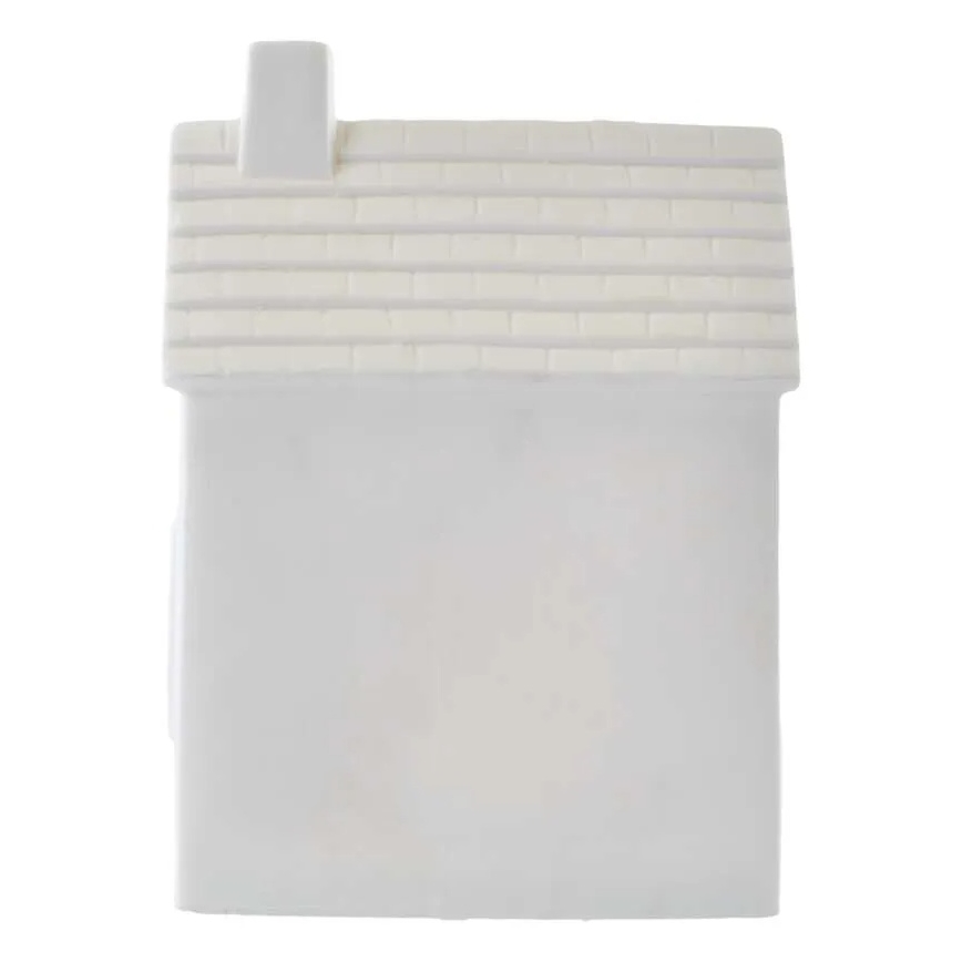 LED karácsonyi dísz LED/CR2032 házikó