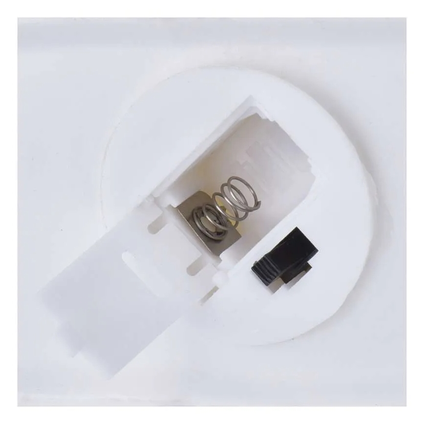 LED karácsonyi dísz LED/CR2032 házikó