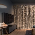 LED karácsonyi fényfüggöny LED/3xAA