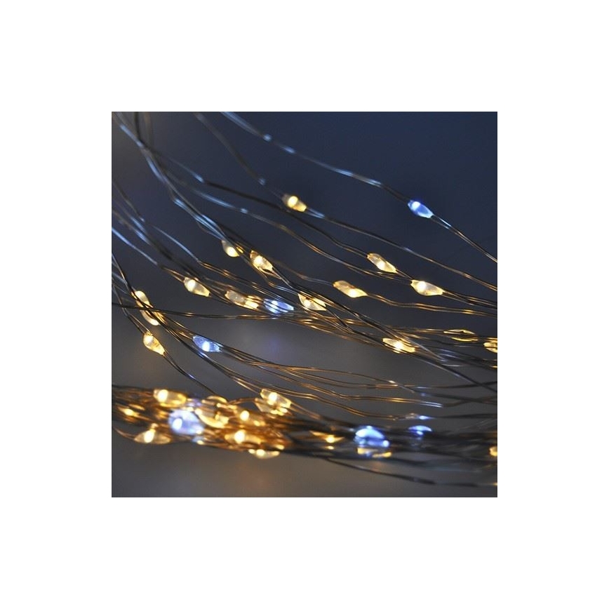 LED karácsonyi fényfüggöny LED/3xAA