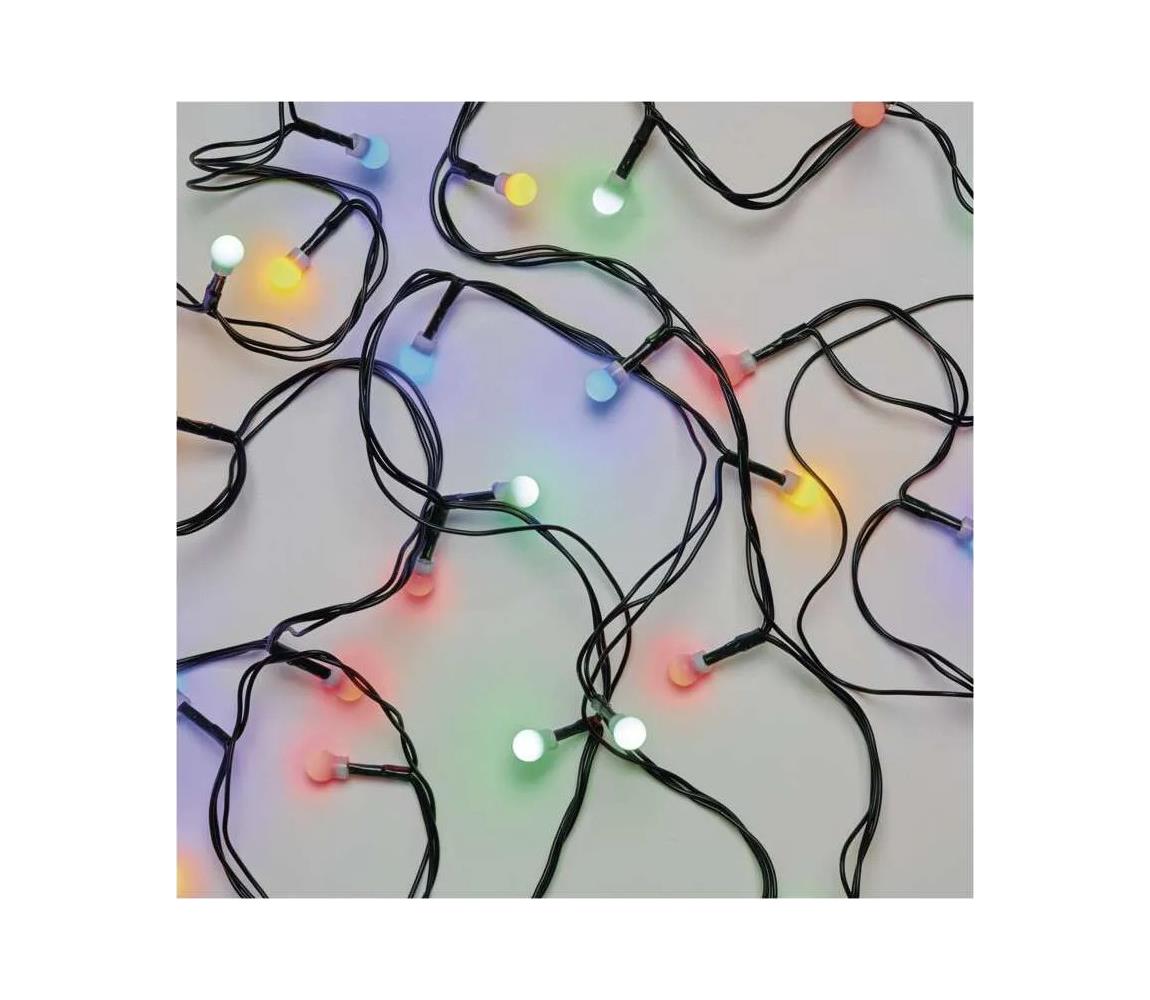 LED karácsonyi fényfüzér 200xLED/8 világítási mód 25m IP44 többszínű D5AM23