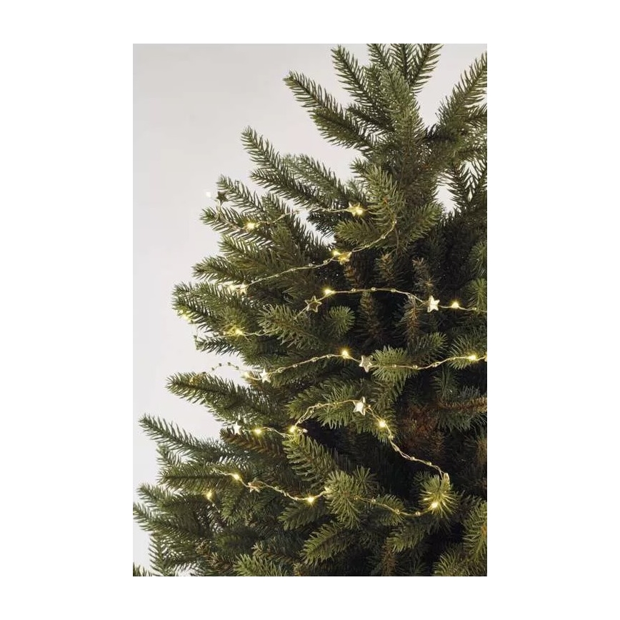 LED karácsonyi fényfüzér 20xLED/2xAA 2,2 m meleg fehér