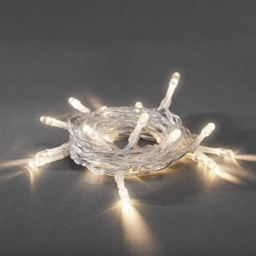 LED karácsonyi fényfüzér 20xLED/2xAA 3,35 m