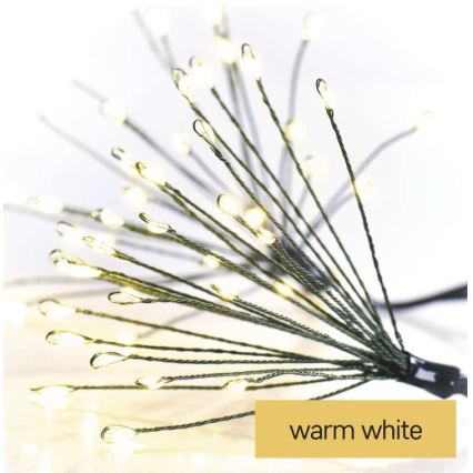 LED karácsonyi fényfüzér 450xLED/11m meleg fehér