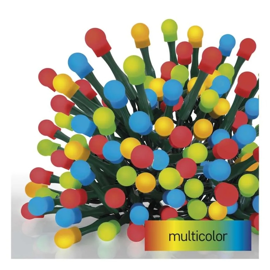 LED karácsonyi fényfüzér 480xLED/8 világítási mód 53m IP44 többszínű