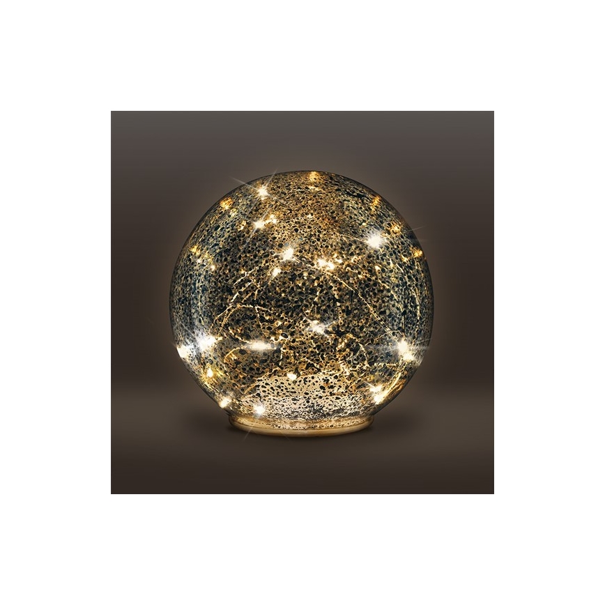 LED Karácsonyi gömb 20xLED/3xAAA