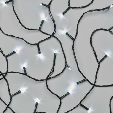LED karácsonyi kültéri fényfüzér 120xLED/17m IP44 hideg fehér