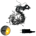 LED karácsonyi kültéri fényfüzér 200xLED/230V 7,6 m IP44 fekete