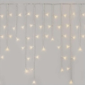 LED karácsonyi kültéri fényfüzér 300×LED, 8 üzemmód, 10 m, IP44, meleg fehér + távirányító