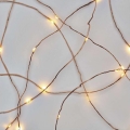 LED karácsonyi kültéri fényfüzér 40xLED/9m IP44 meleg fehér