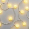 LED karácsonyi kültéri fényfüzér 40xLED/9m IP44 meleg fehér