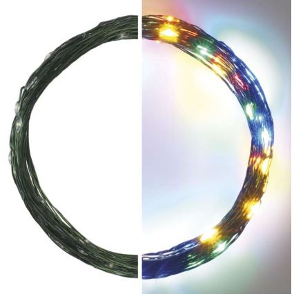 LED karácsonyi kültéri fényfüzér 75xLED/12,5m IP44 többszínű