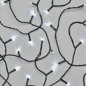 LED karácsonyi kültéri fényfüzér 80xLED/13m IP44 hideg fehér