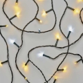 LED karácsonyi kültéri fényfüzér 80xLED/13m IP44 meleg/hideg fehér
