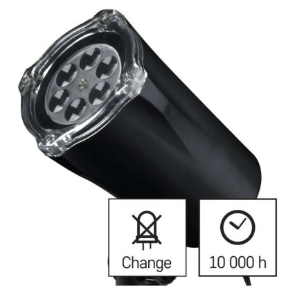 LED karácsonyi kültéri fényvető LED/3,6W/230V IP44 hideg fehér