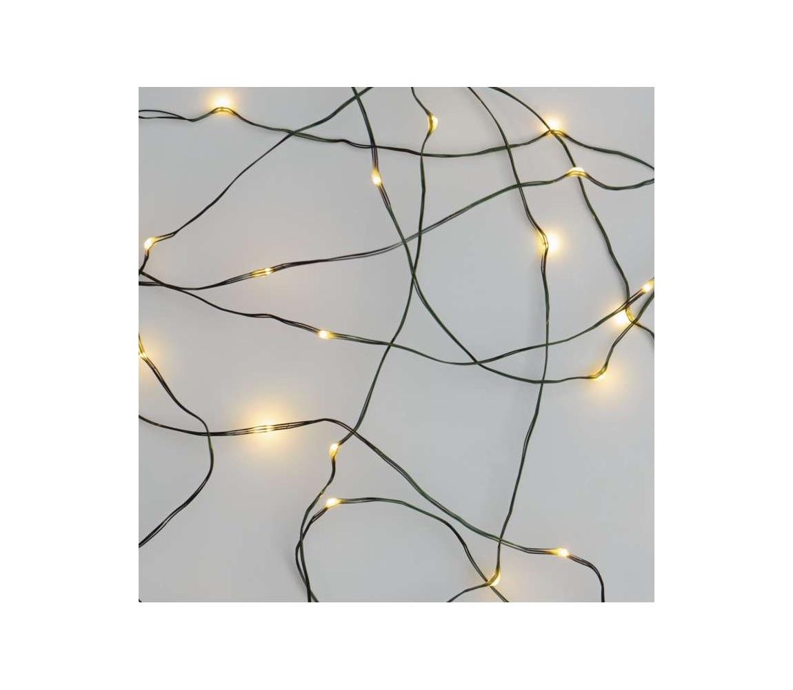 LED Karácsonyi kültéri lánc 150xLED/20m IP44 meleg fehér