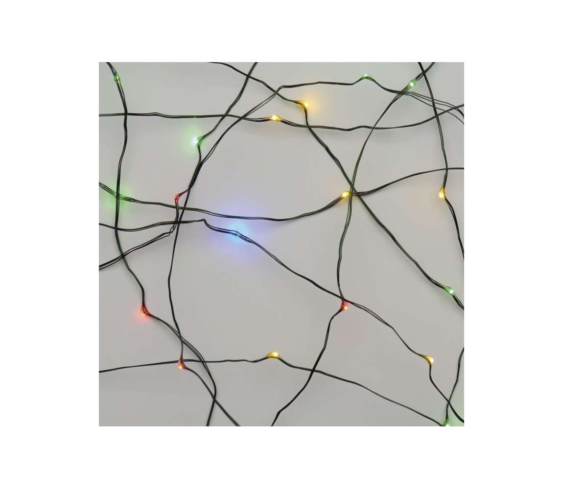 LED Karácsonyi kültéri lánc 150xLED/20m IP44 többszínű