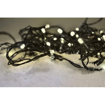 LED Karácsonyi kültéri lánc 200xLED/8 funkció IP44 25m meleg fehér