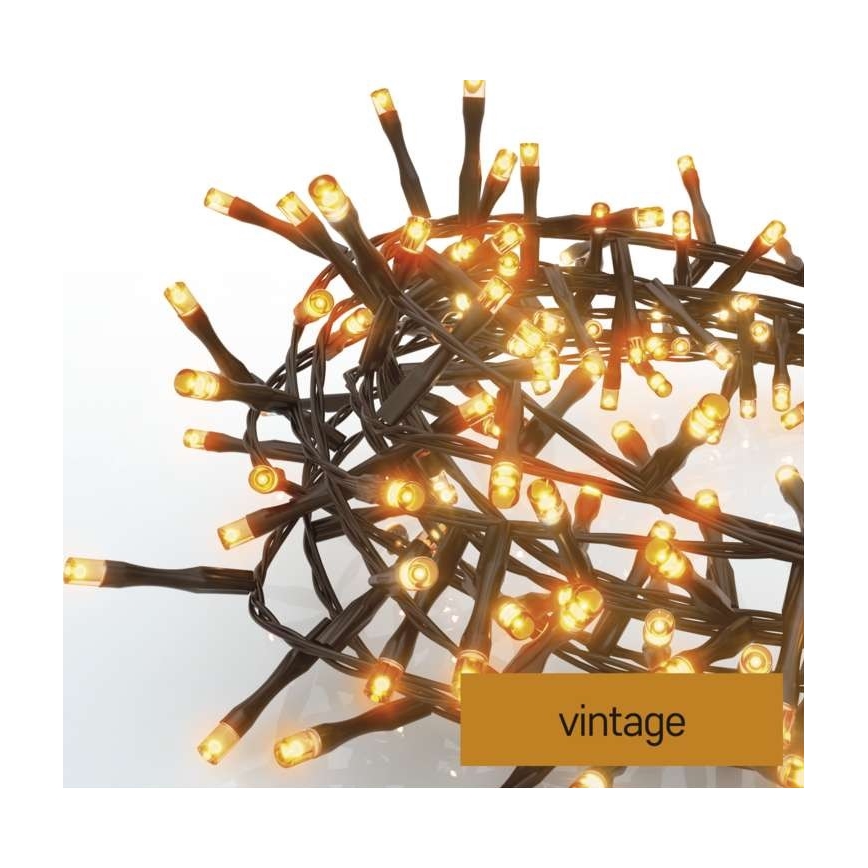 LED Karácsonyi kültéri lánc 300xLED/11m IP44 vintage