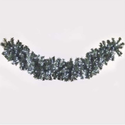 LED Karácsonyi kültéri lánc 400xLED/13m IP44 hideg fehér