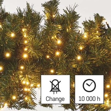 LED Karácsonyi kültéri lánc 400xLED/13m IP44 vintage