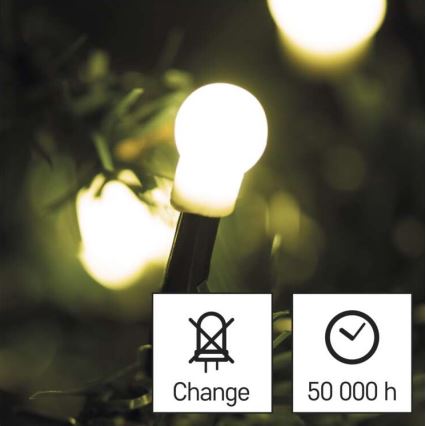 LED Karácsonyi kültéri lánc 480xLED/53m IP44 meleg fehér