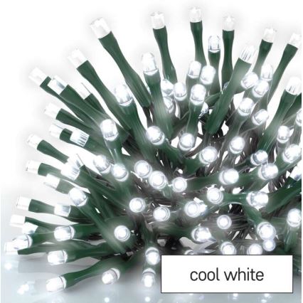 LED Karácsonyi kültéri lánc 500xLED/55m IP44 hideg fehér
