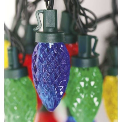 LED Karácsonyi kültéri lánc 50xLED/8 mód 14,8m IP44 többszínű