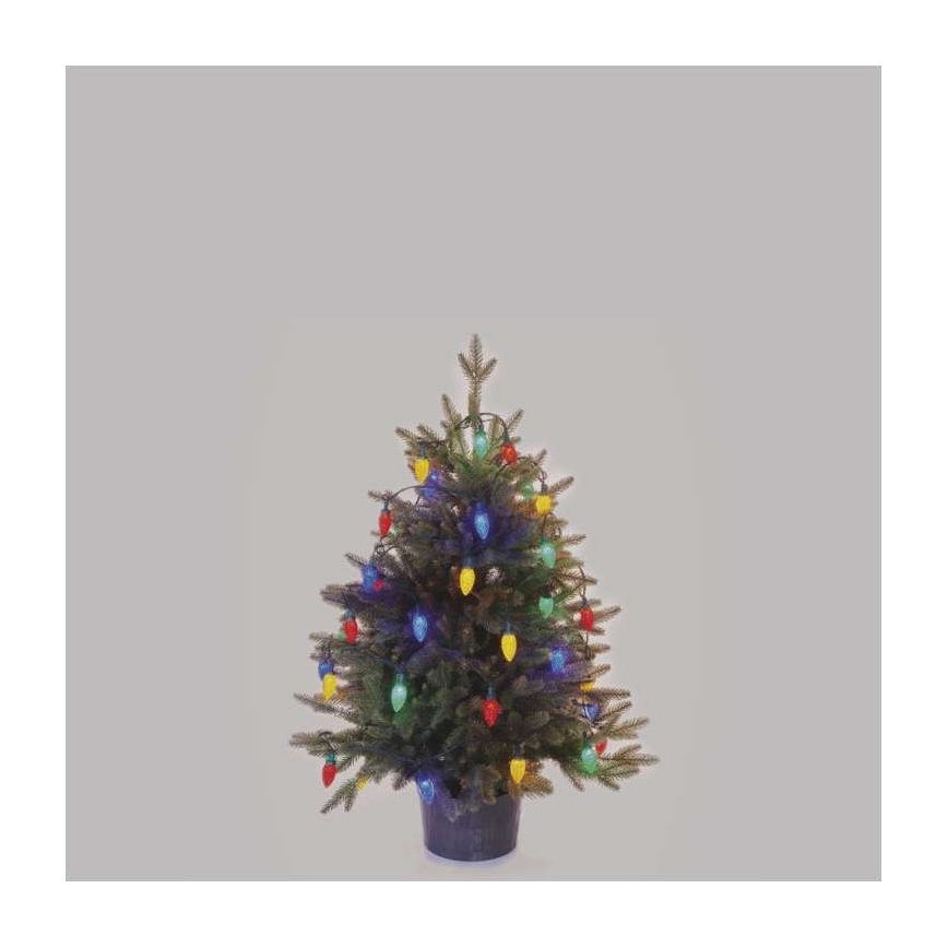 LED Karácsonyi kültéri lánc 50xLED/8 mód 14,8m IP44 többszínű