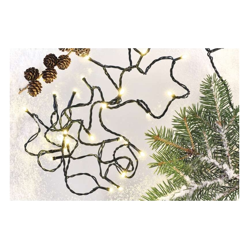 LED Karácsonyi kültéri lánc 80xLED/13m IP44 meleg fehér