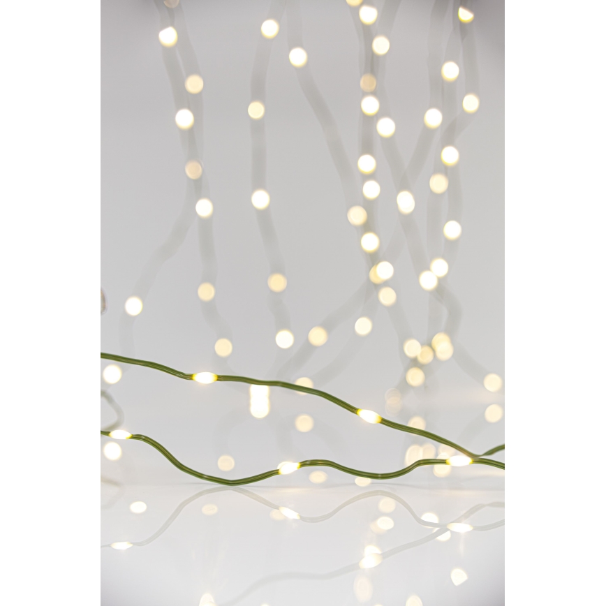 LED Karácsonyi kültéri lánc LINE 700xLED/8 funkció 40 m IP44 meleg fehér