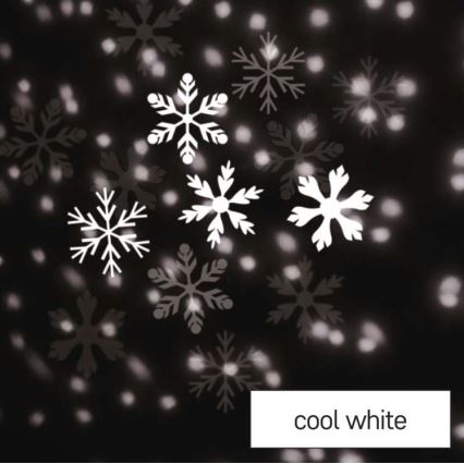 LED Karácsonyi kültéri projektor LED/3,6W/230V IP44 hideg fehér