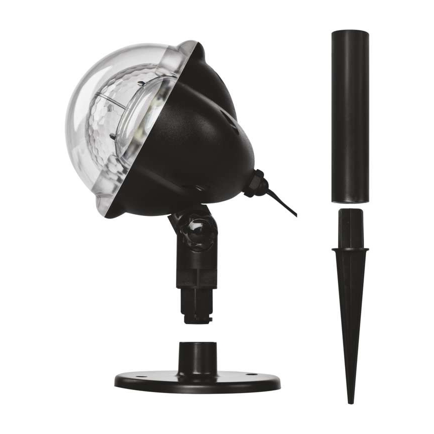 LED karácsonyi kültéri projektor LED/4W/230V IP44 hideg fehér