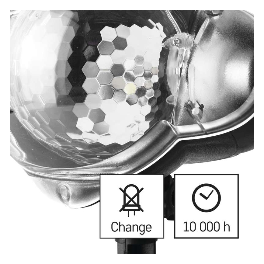 LED karácsonyi kültéri projektor LED/4W/230V IP44 hideg fehér