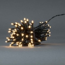 LED Karácsonyi lánc 48xLED/7 funkciós/3xAA 4,1m IP44 meleg fehér
