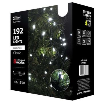 LED Karácsonyi lánc CHAIN 1xLED/6W/230V IP44