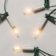 LED Karácsonyi lánc FELICIA FILAMENT 10,5 m LED/0,2W/230V/14V, Európában készült