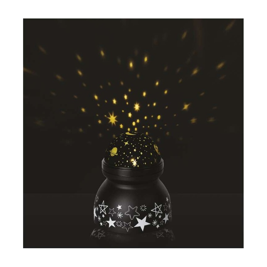 LED Karácsonyi projektor LED/3xAAA