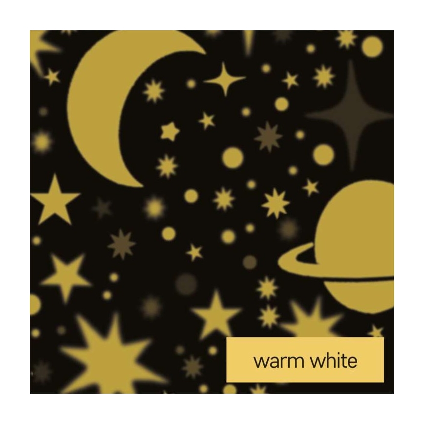 LED Karácsonyi projektor LED/3xAAA