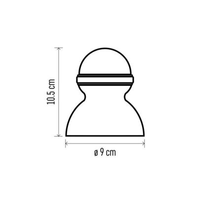 LED Karácsonyi projektor LED/3xAAA