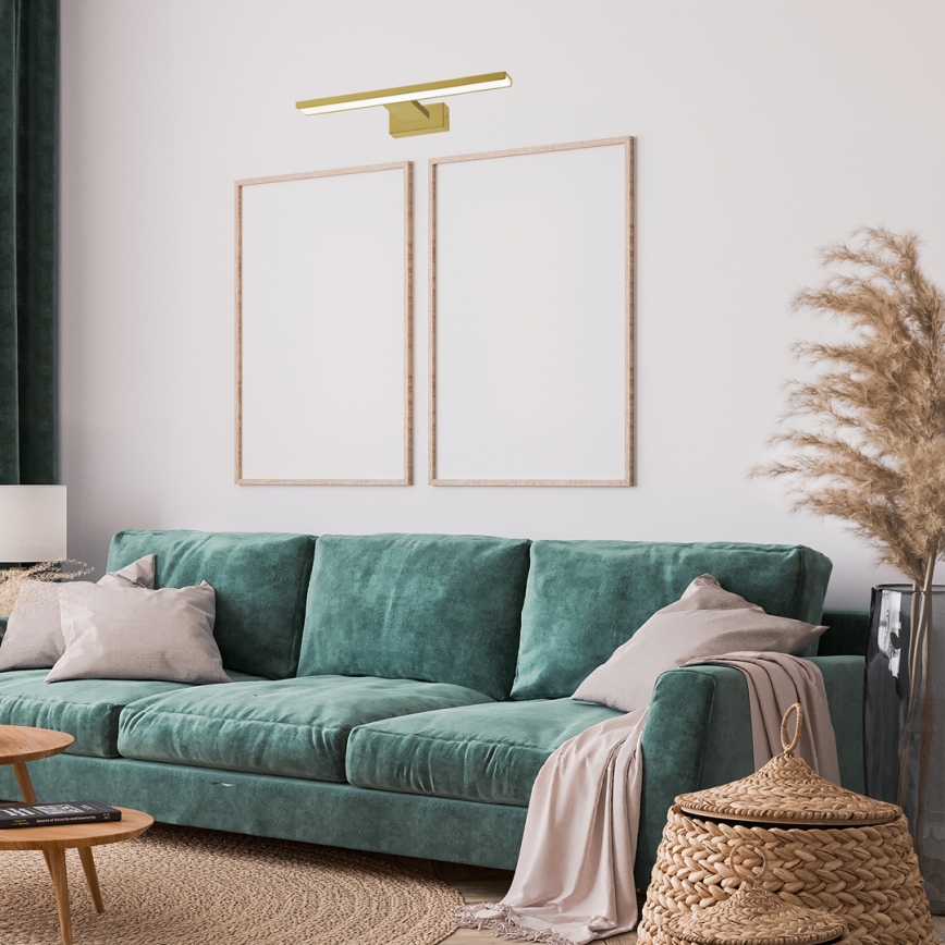 LED Képvilágítás PINTO LED/7W/230V arany