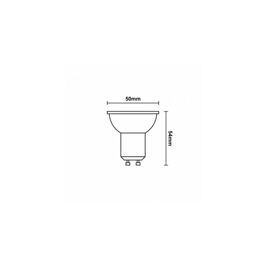 LED Kerámia izzó GU10/9,5W/230V 4000K