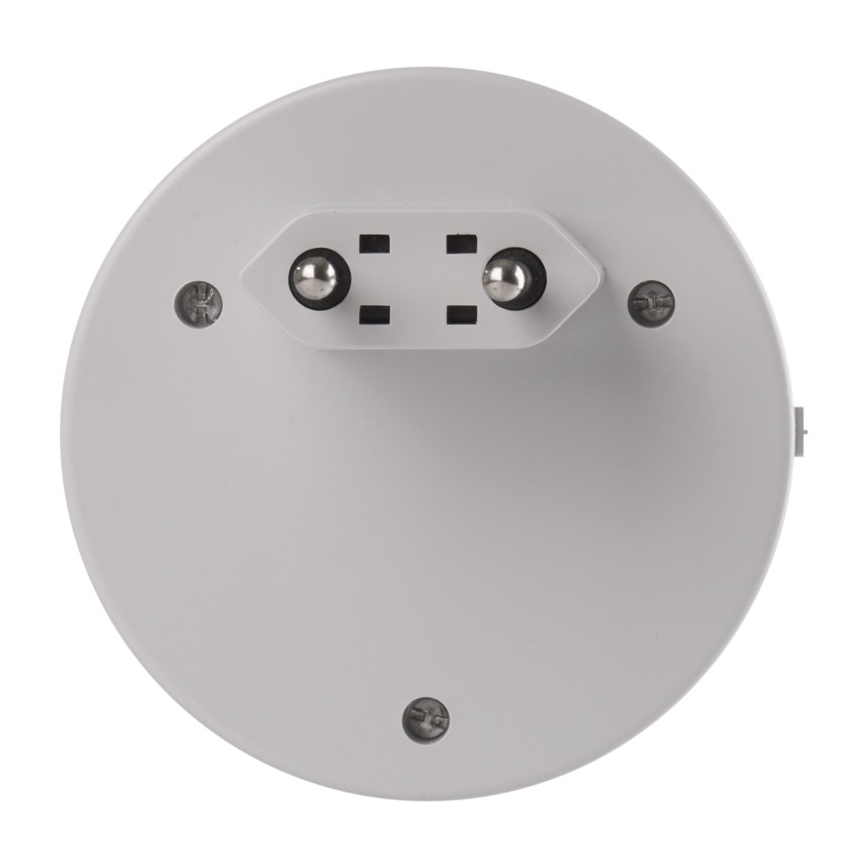 LED konnektorba dugható éjszakai lámpa fényérzékelővel+2xUSB 3xLED/0,3W/230V